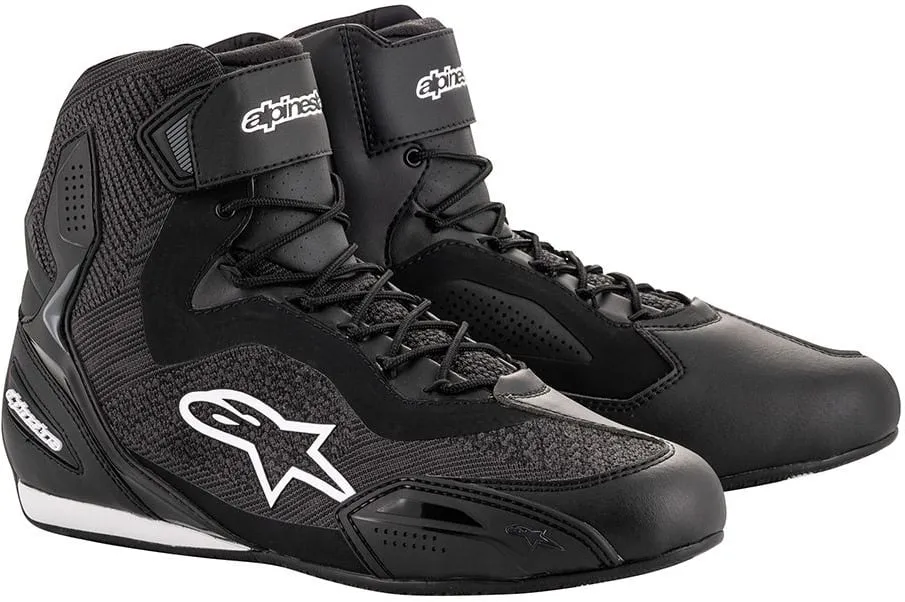 Alpinestars Faster 3 Rideknit Motorcycle Boots, Black
