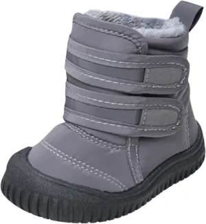 Ankle Snow Boots for Toddler Boys Girls Warm  Lined Winter Waterroof Non Slip Outdoor Cold Girls Wolf Boots