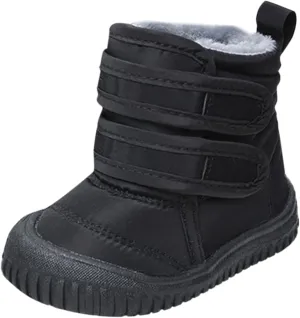 Ankle Snow Boots for Toddler Boys Girls Warm  Lined Winter Waterroof Non Slip Outdoor Cold Girls Wolf Boots