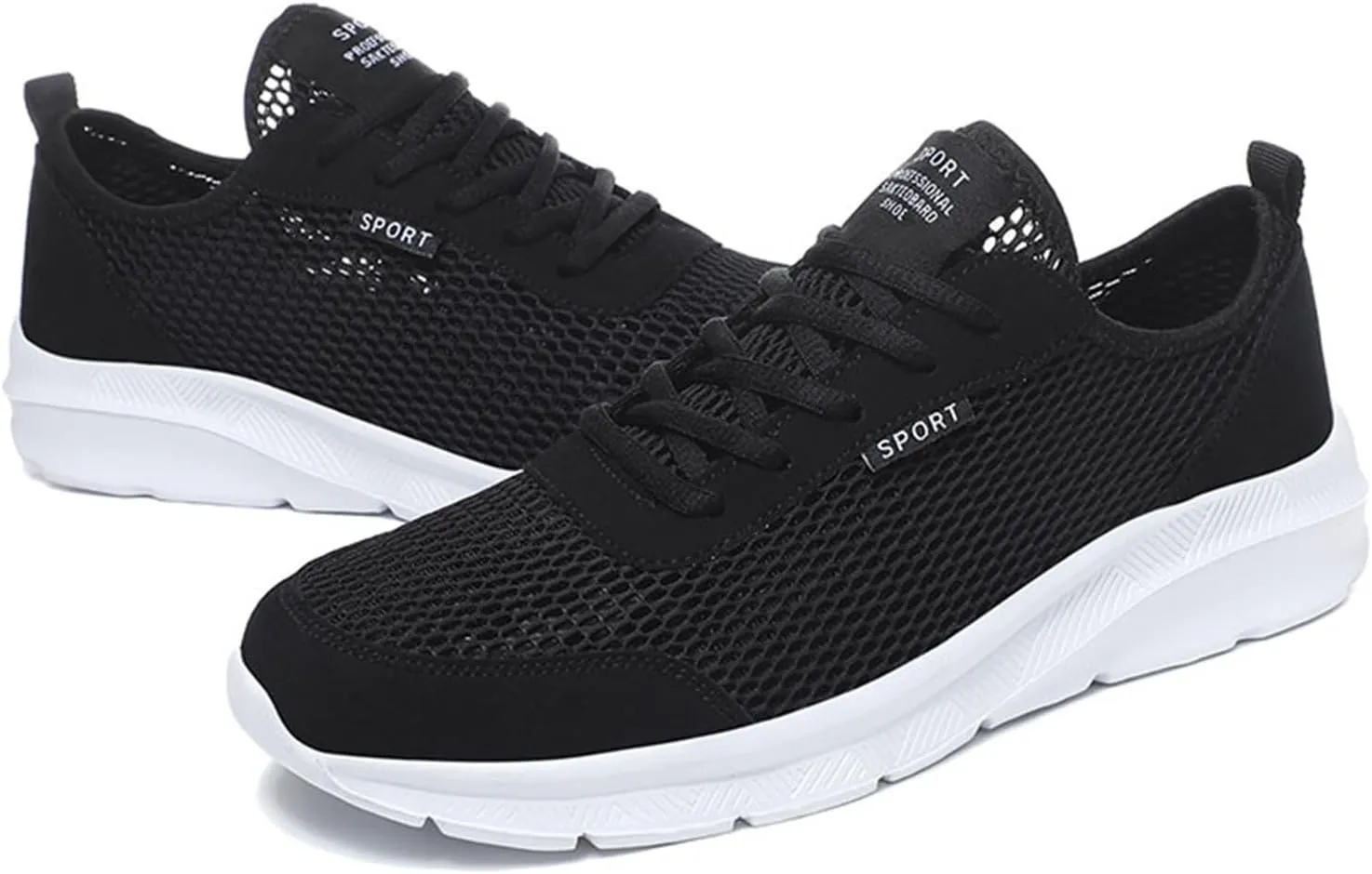 Arch Support Non Slip Minimalist Shoes for Men Athletic Gym Tennis Shoe for Men Business Casual Versatile Shoes