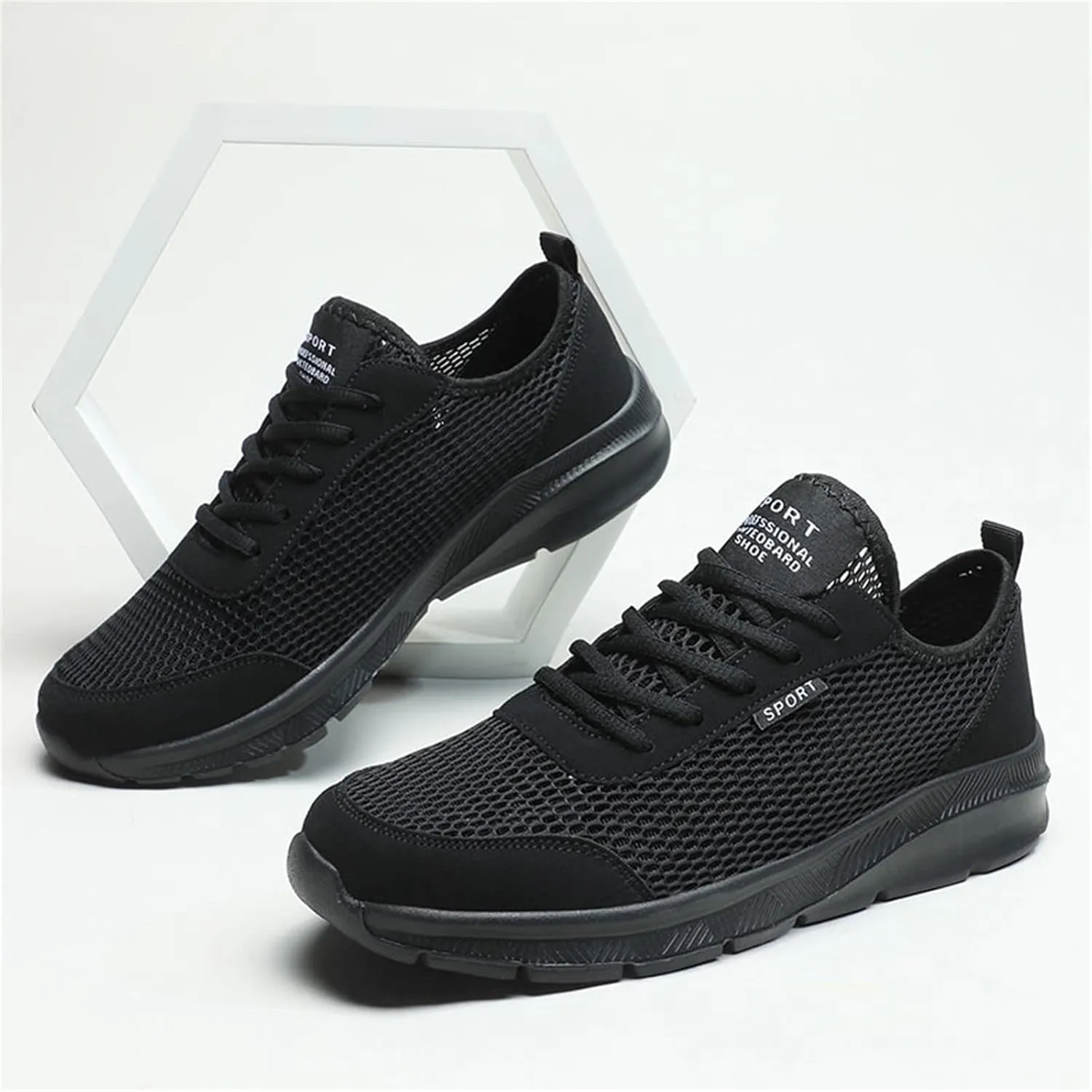 Arch Support Non Slip Minimalist Shoes for Men Athletic Gym Tennis Shoe for Men Business Casual Versatile Shoes