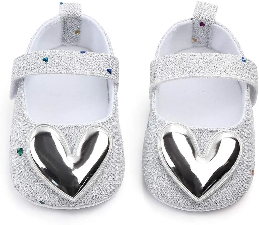 Baby Boy Shoes,Shoes Baby Heart Shaped Girls Shoes Infant Soft Soled Princess Indoor Walking Baby Shoes Sock Shoes