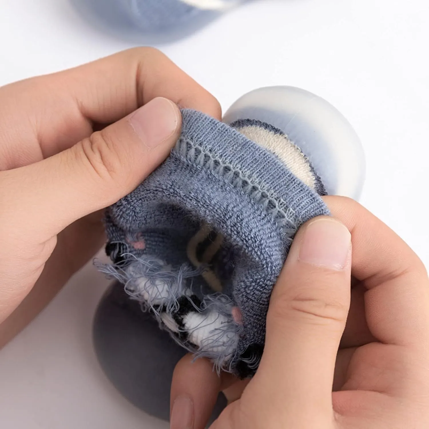 Baby Girl Shoes,Kids Toddler Baby Boys Girls Solid Warm Knit Soft Sole Rubber Shoes Sock Slipper Stocking Girls Shoes