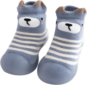 Baby Girl Shoes,Kids Toddler Baby Boys Girls Solid Warm Knit Soft Sole Rubber Shoes Sock Slipper Stocking Girls Shoes