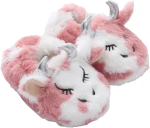Baby Girls' Cartoon Indoor Anti Slip House Slippers