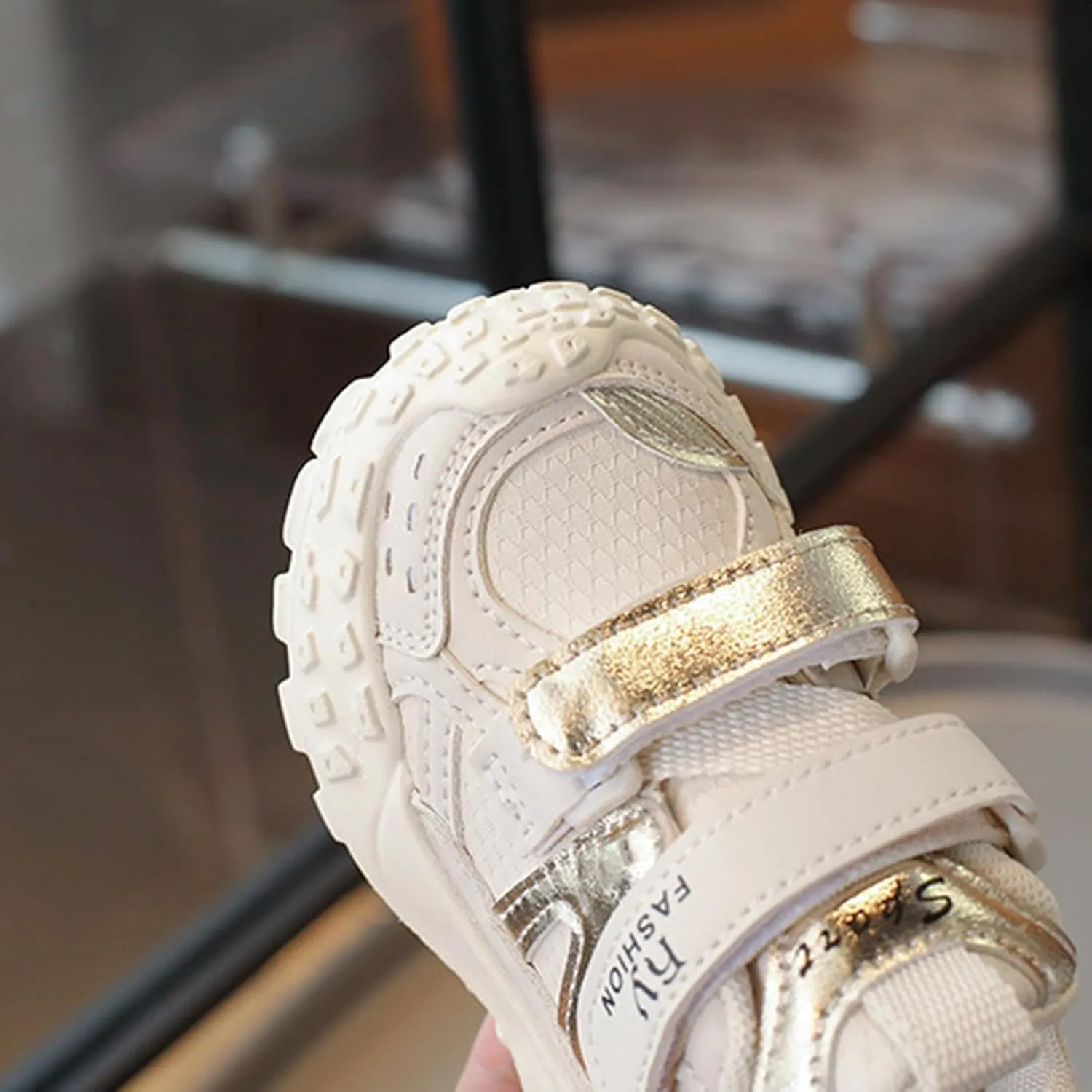 Baby Kids Walking Sneaker Boys Girls Unisex-Child Running Tennis Shoes School Spring Hook and Loops Strap Casual Shoes