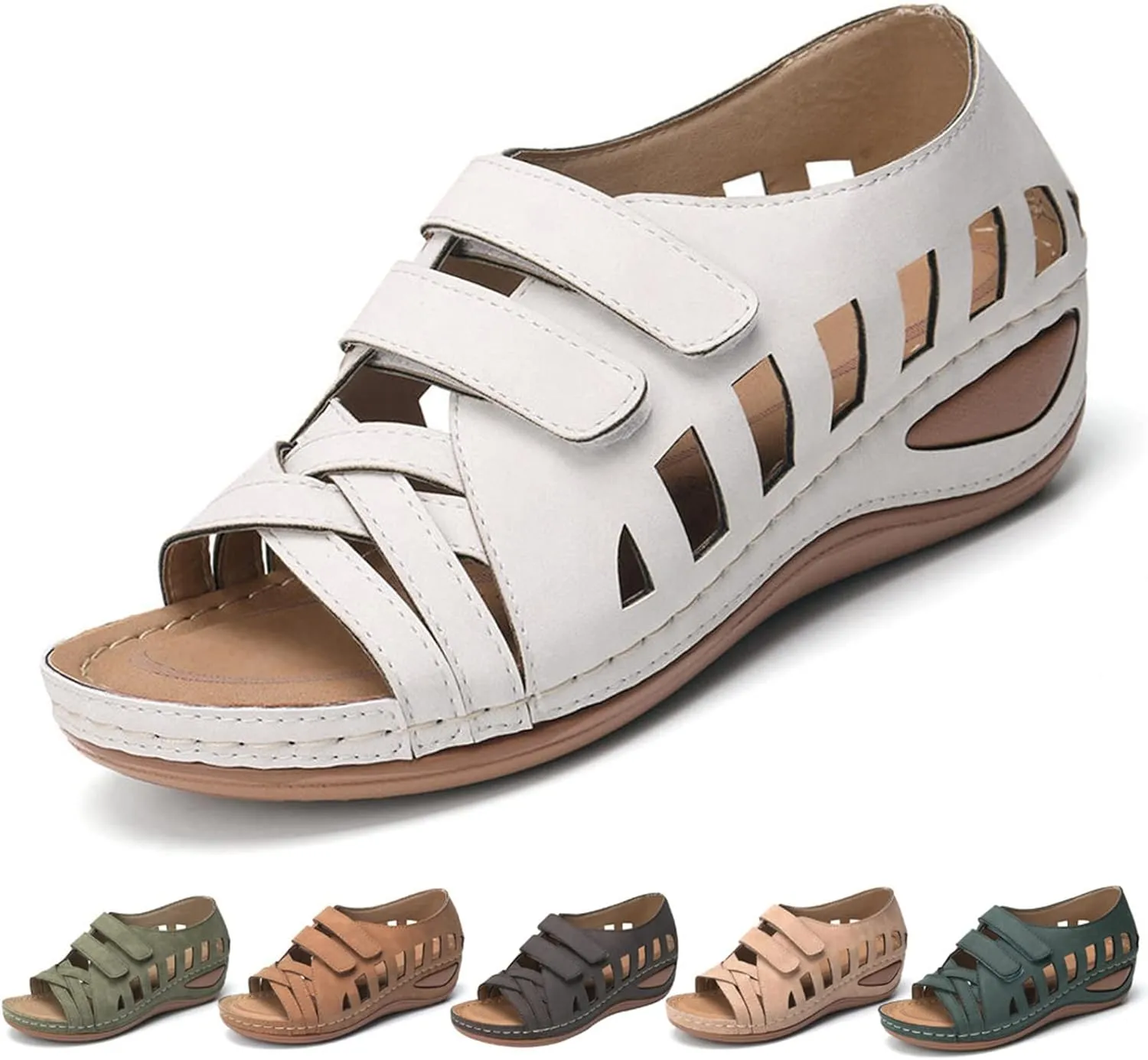 Black Orthopedic Sandals with Back Strap Women Wide Orthopedic House Slippers with Arch Support with Plantar Fasciitis Orthotic Fashion Sandals for Women 2025 Trendy High Arch Slippers for Women
