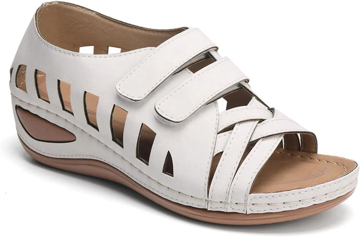 Black Orthopedic Sandals with Back Strap Women Wide Orthopedic House Slippers with Arch Support with Plantar Fasciitis Orthotic Fashion Sandals for Women 2025 Trendy High Arch Slippers for Women