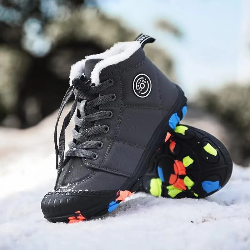 Boys Girls Anti Slip Trekking Shoes for Winter Walking Sport