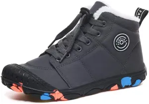 Boys Girls Anti Slip Trekking Shoes for Winter Walking Sport