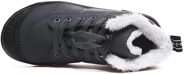 Boys Girls Anti Slip Trekking Shoes for Winter Walking Sport