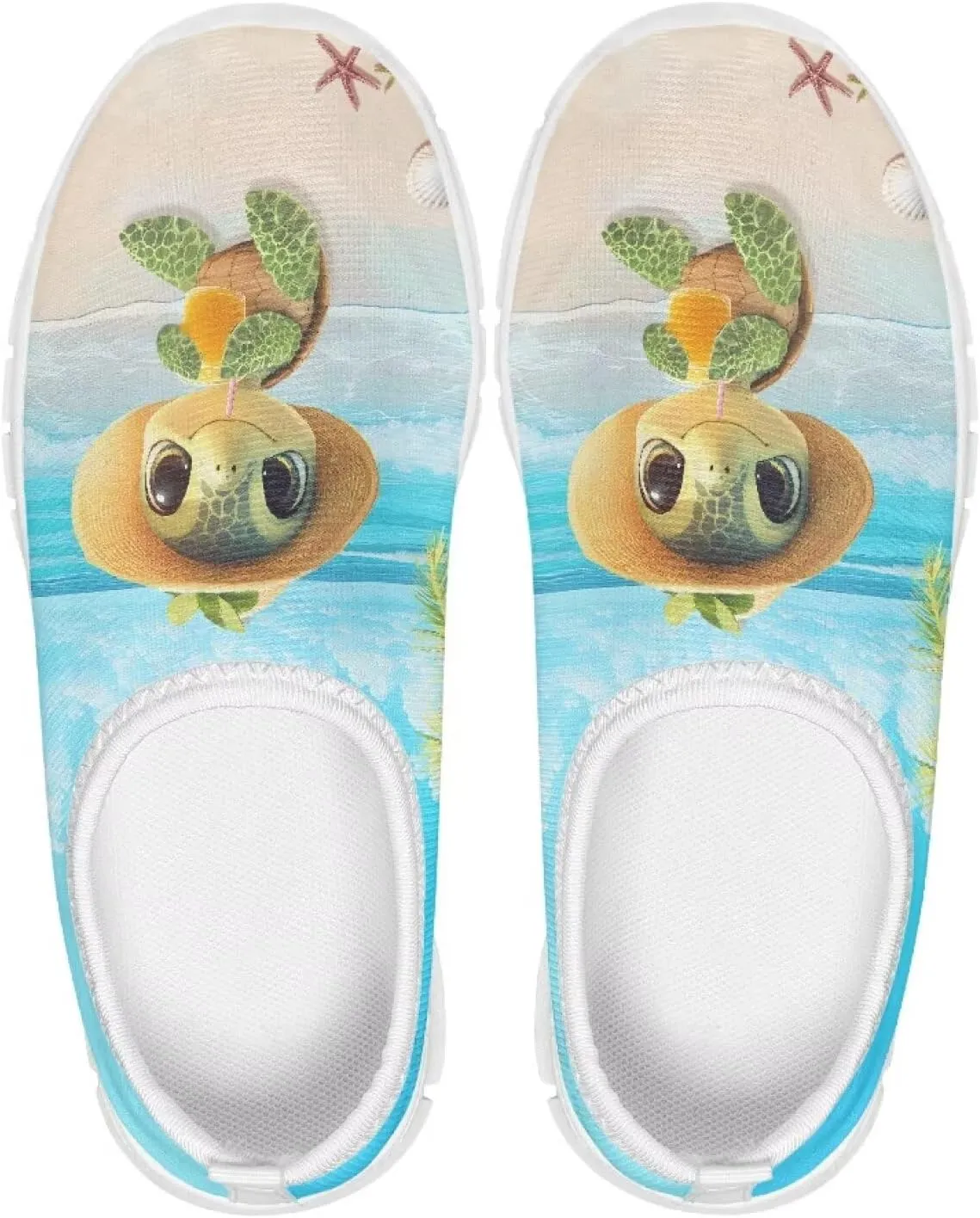Boys Girls Slip Ons Flat Lightweight Sneakers Walking Casual Shoes Comfortable Art Painted Travel Outdoor Shoes for Big Kids US Size 11-15
