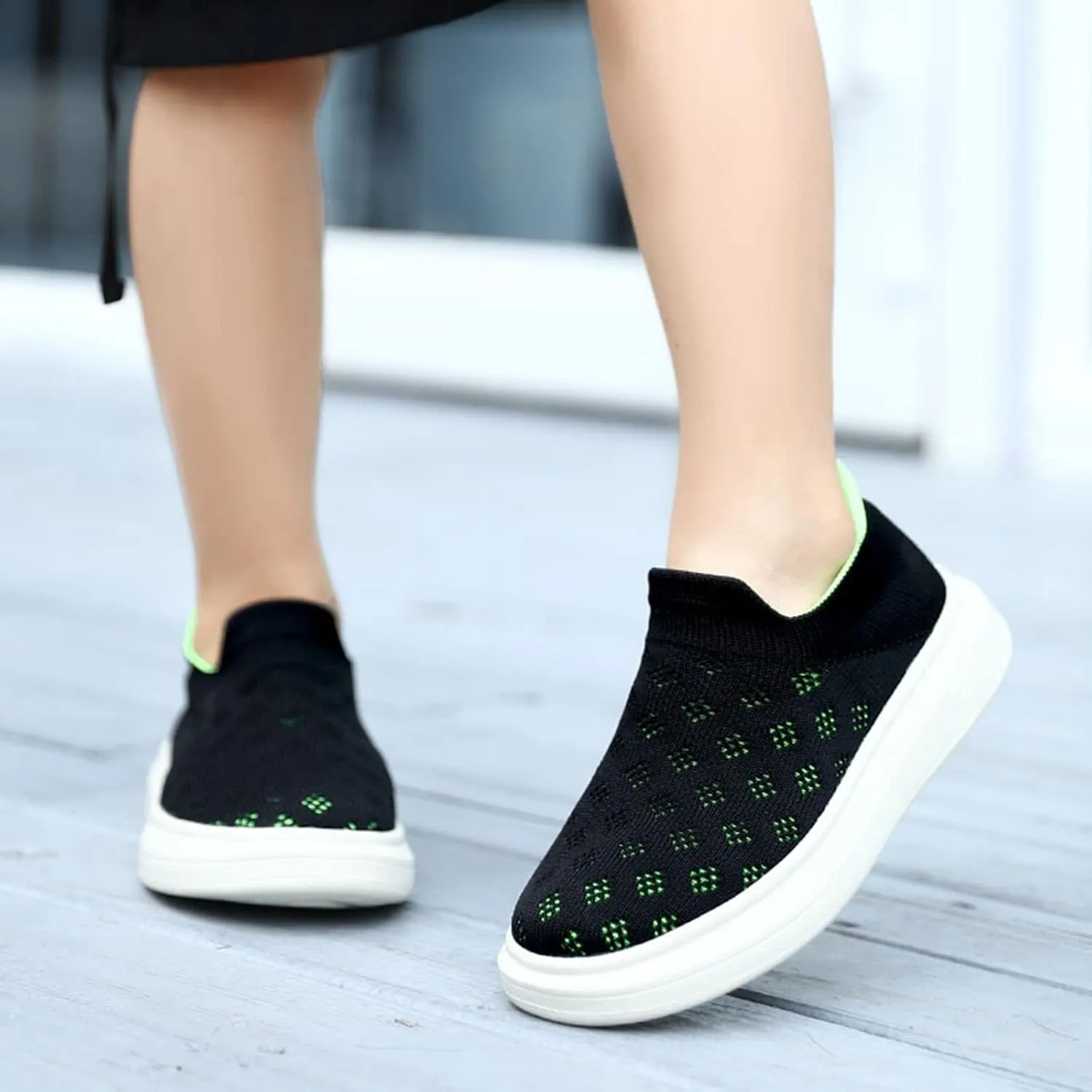 Boys Mesh Lightweight Breathable Fashion Casual Shoes Slip On Outdoor Sports Shoes Toddler Shoes Size 5 Girls