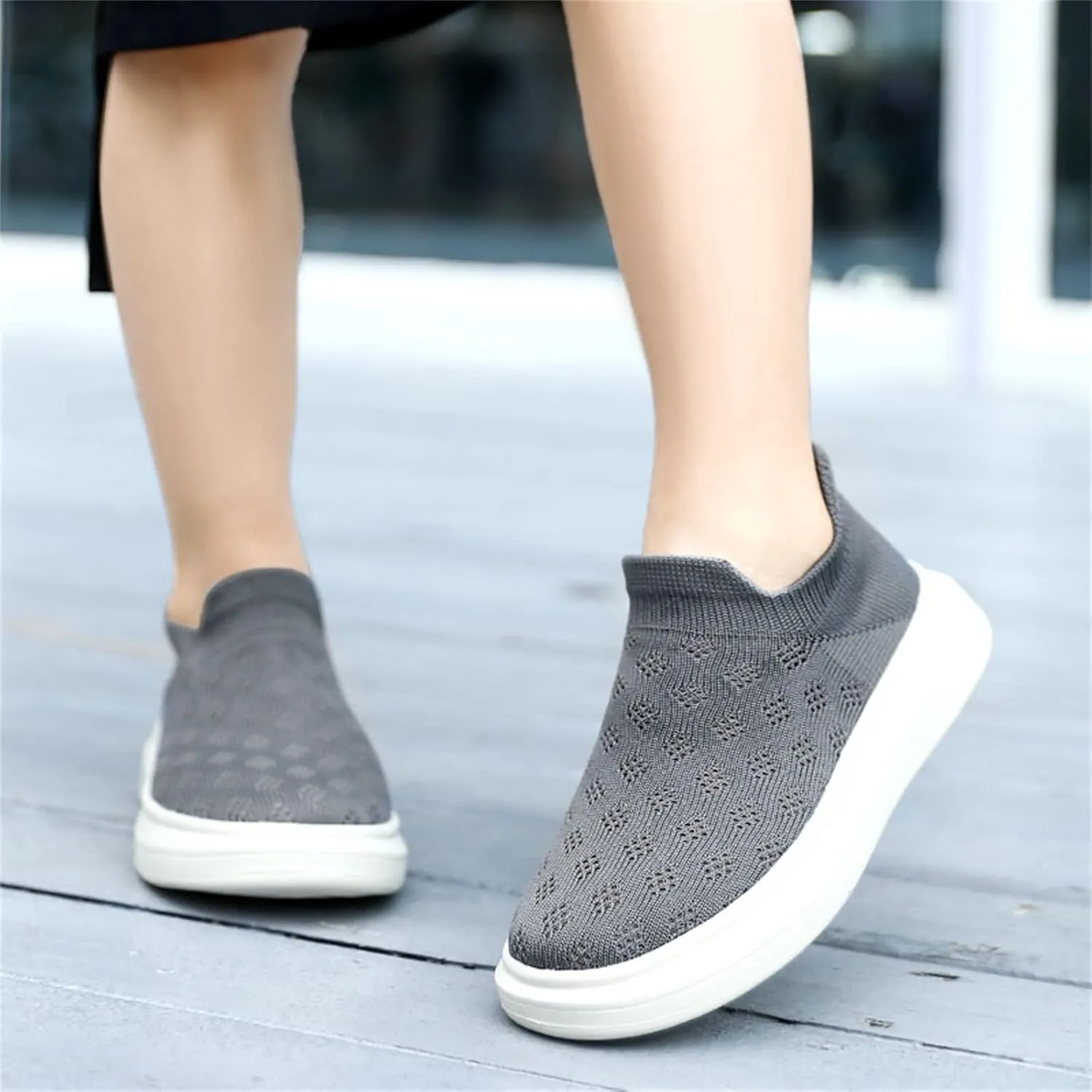 Boys Mesh Lightweight Breathable Fashion Casual Shoes Slip On Outdoor Sports Shoes Toddler Shoes Size 5 Girls