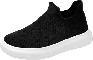 Boys Mesh Lightweight Breathable Fashion Casual Shoes Slip On Outdoor Sports Shoes Toddler Shoes Size 5 Girls