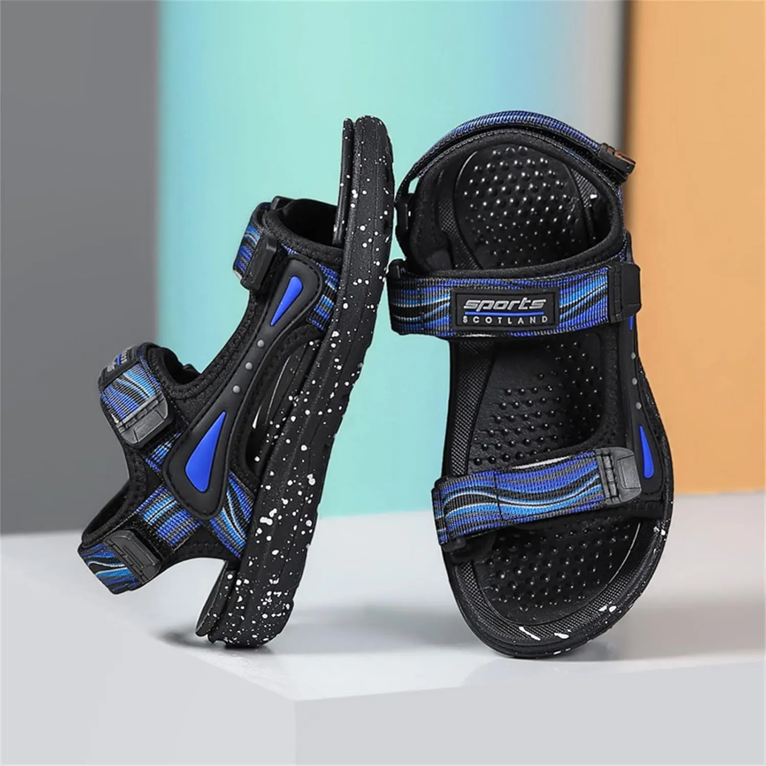 Boys Soft Sole Shoes Children Sandals Fashion Breathable Thick Soled Summer Lightweight Soft Soled Children