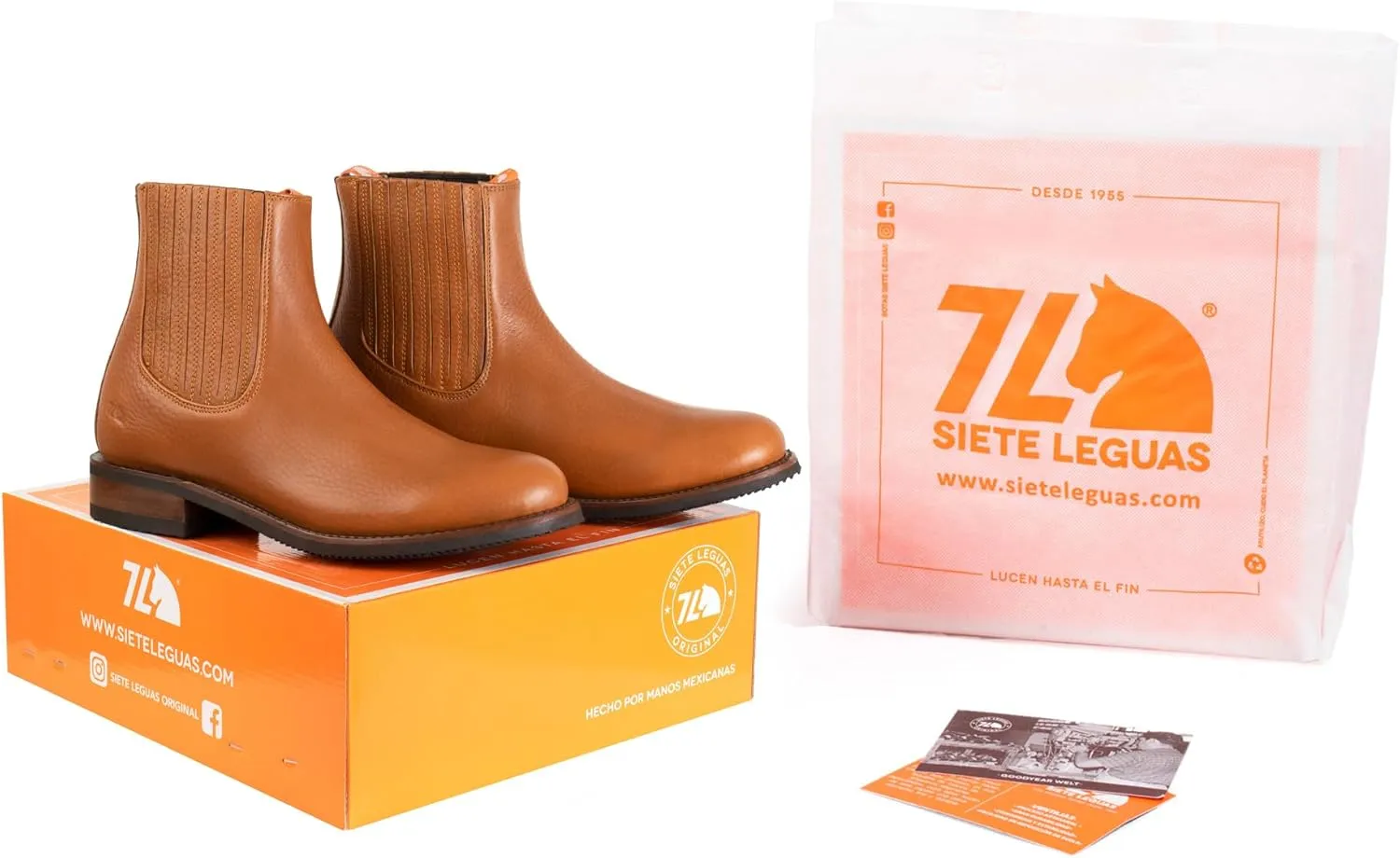 Charro Mens Western Boot with anti-slip sole style 6000