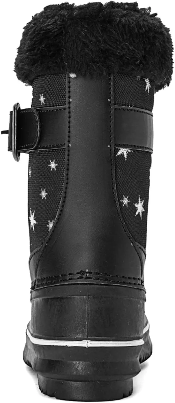 Children Shoes Snow Boots Girls Boys OutdoorBoots Warm Boots With Cotton Snow Boots Big Kids Boots for Baby Girl Size 3
