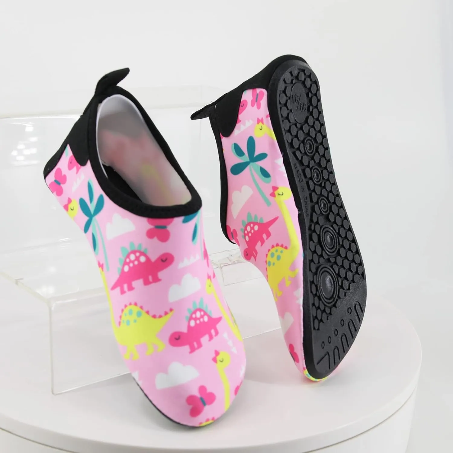 Children Thin and Breathable Swimming Shoes Water Rubber Beach Shoes Skin Diving Shoes Shoes Size 1