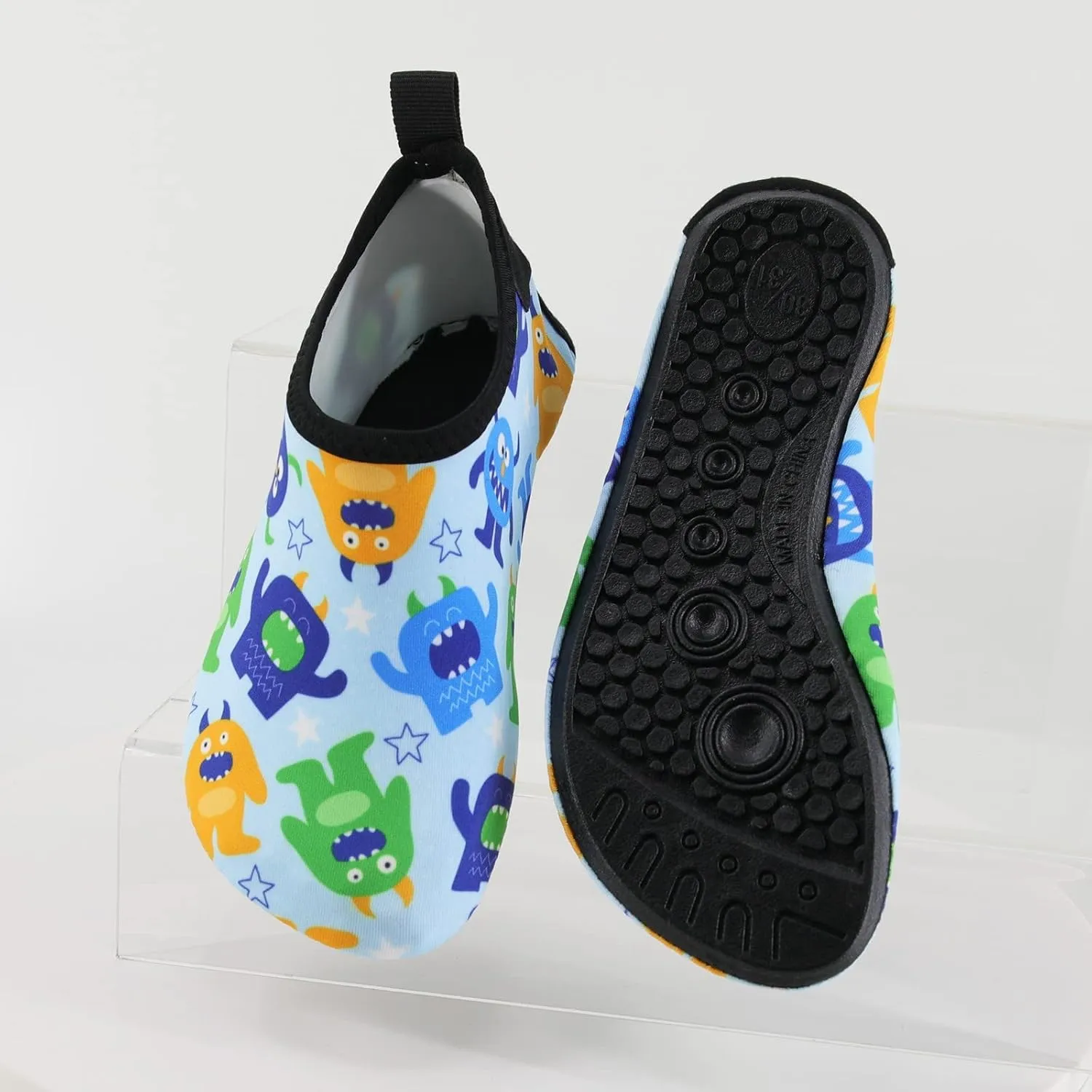 Children Thin and Breathable Swimming Shoes Water Rubber Beach Shoes Skin Diving Shoes Shoes Size 1