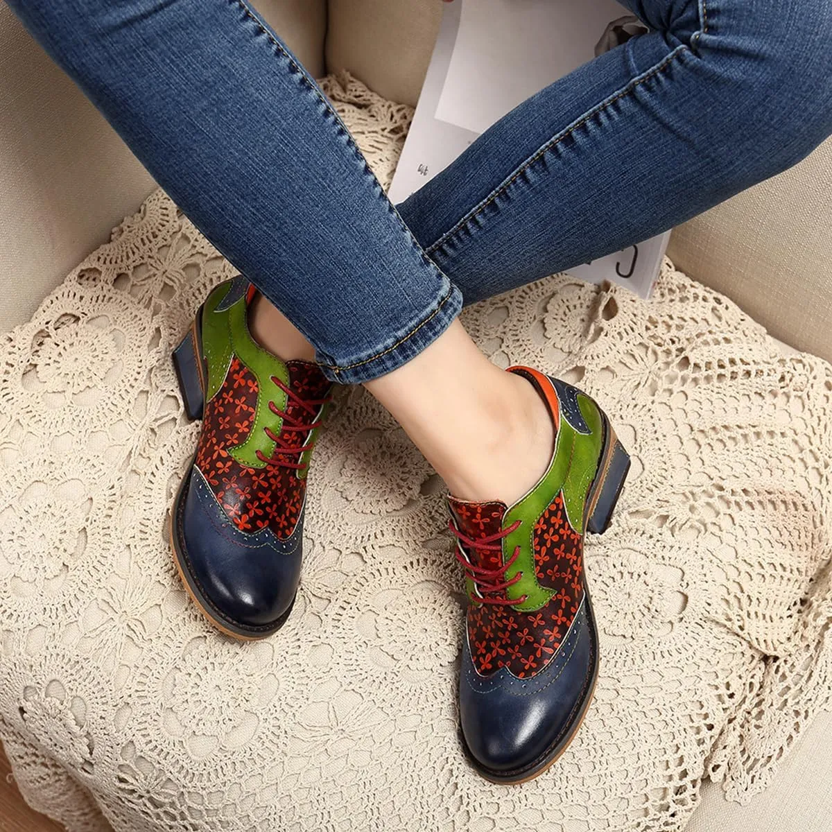 Ciuyurra Vintage Women Brogues