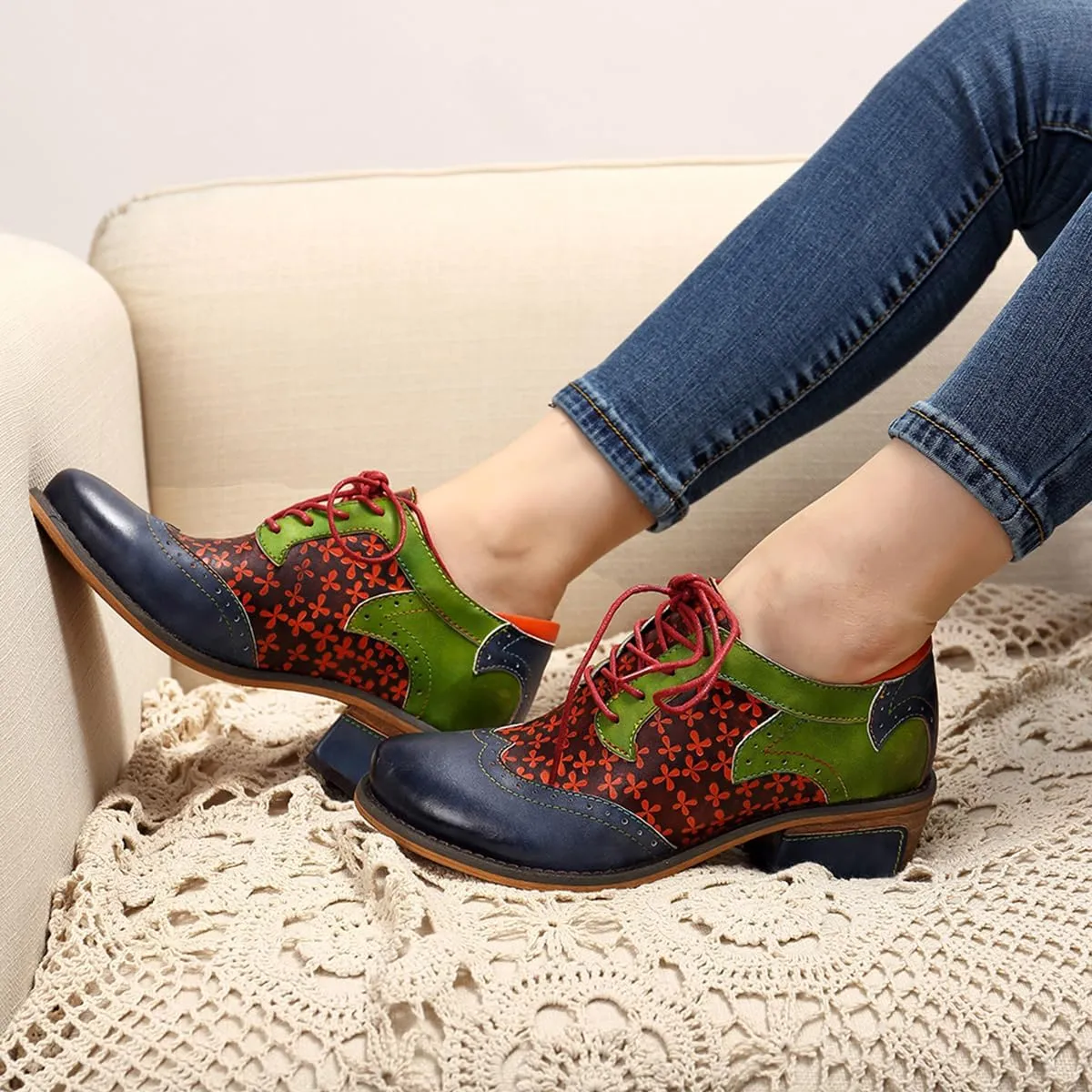 Ciuyurra Vintage Women Brogues
