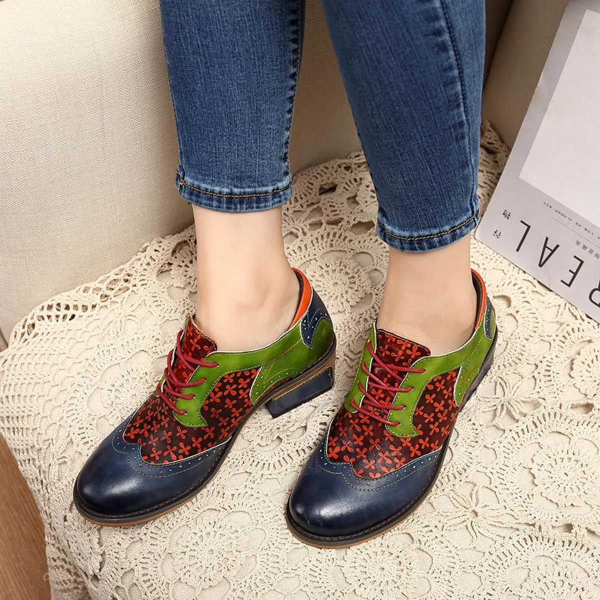 Ciuyurra Vintage Women Brogues