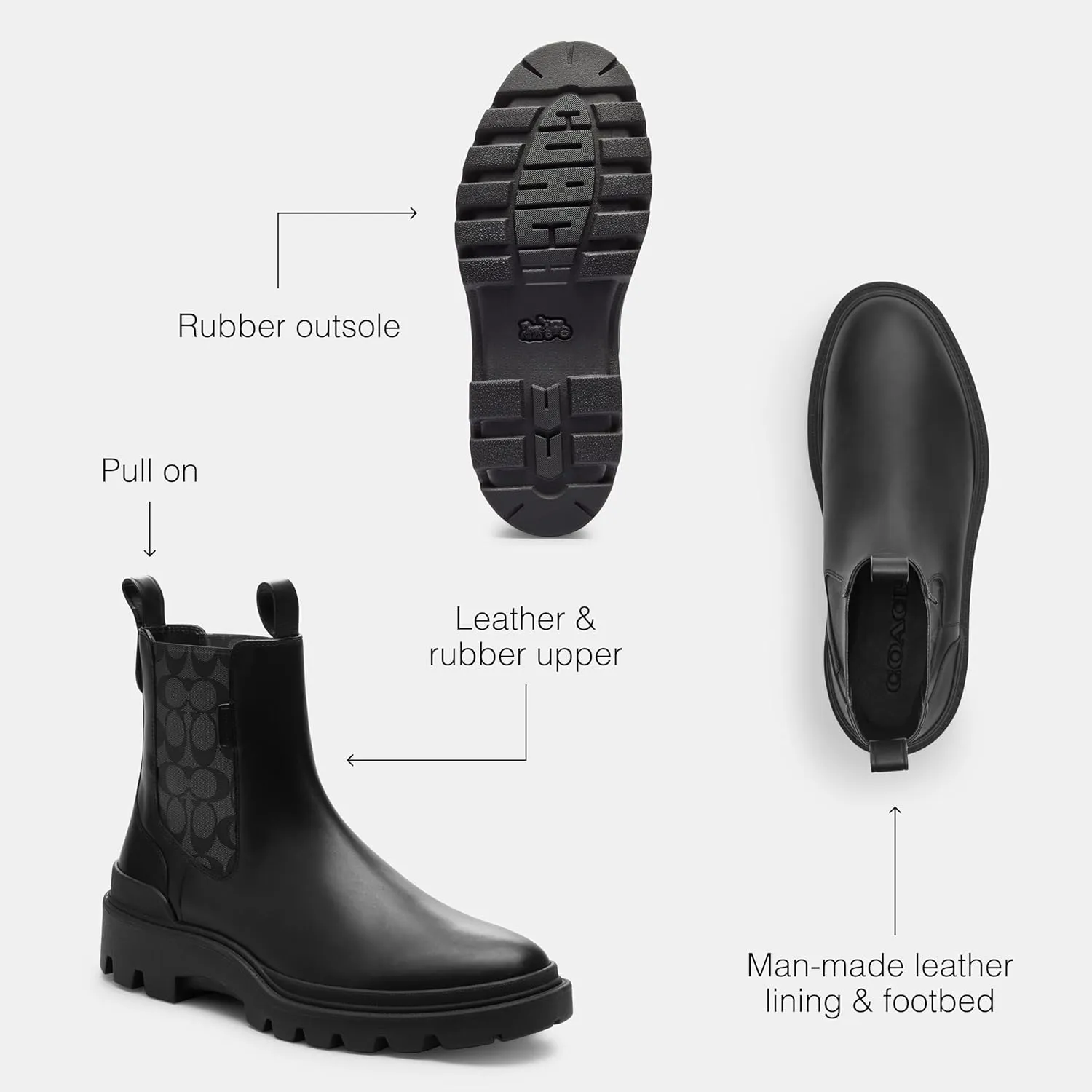 COACH Men's Colson Boot Hiking Shoe