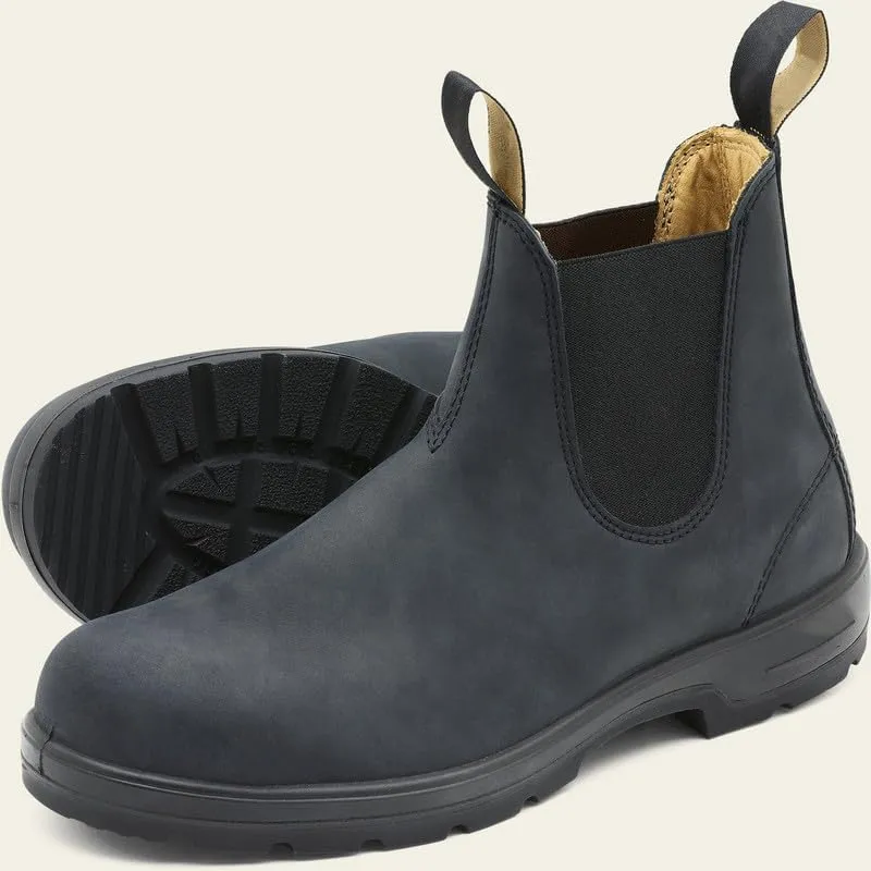 Cowboy Boots Men Boots Casual Work Boots Traditional Embroidered Low Heel Stitching Country Boot Western Boot