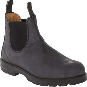 Cowboy Boots Men Boots Casual Work Boots Traditional Embroidered Low Heel Stitching Country Boot Western Boot