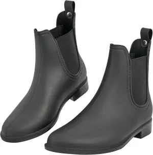 DaeRainy Women's Ankle Rain Boots Waterproof Chelsea Rain Boots Women Short Rain Booties for Outdoor