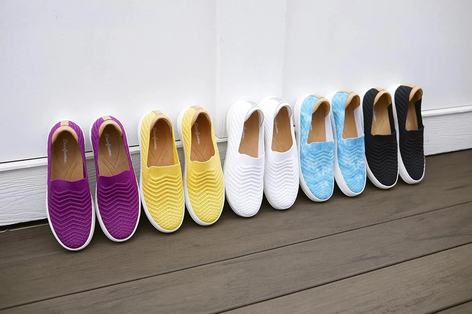 Dearfoams Women's Slip-On Lightweight Comfortable Sophie Loafer