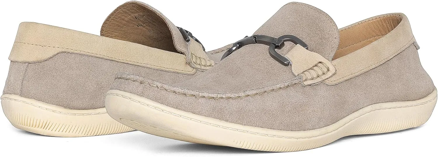 Donald Pliner Men’s London Slip-On Loafer – 1” Heel - Classic Dress Loafers for Men, Memory Foam Insole, Men’s Driving Shoes for Men, Comfortable Dress Shoes