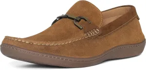 Donald Pliner Men’s London Slip-On Loafer – 1” Heel - Classic Dress Loafers for Men, Memory Foam Insole, Men’s Driving Shoes for Men, Comfortable Dress Shoes