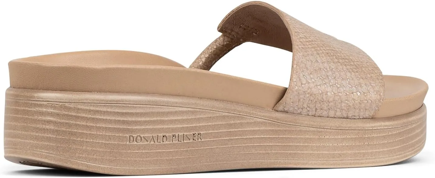 Donald Pliner Women's Fifi Slide Sandals, Women's Summer Sandals, Women’s Shoes, Comfortable Open-Toe Casual Flats