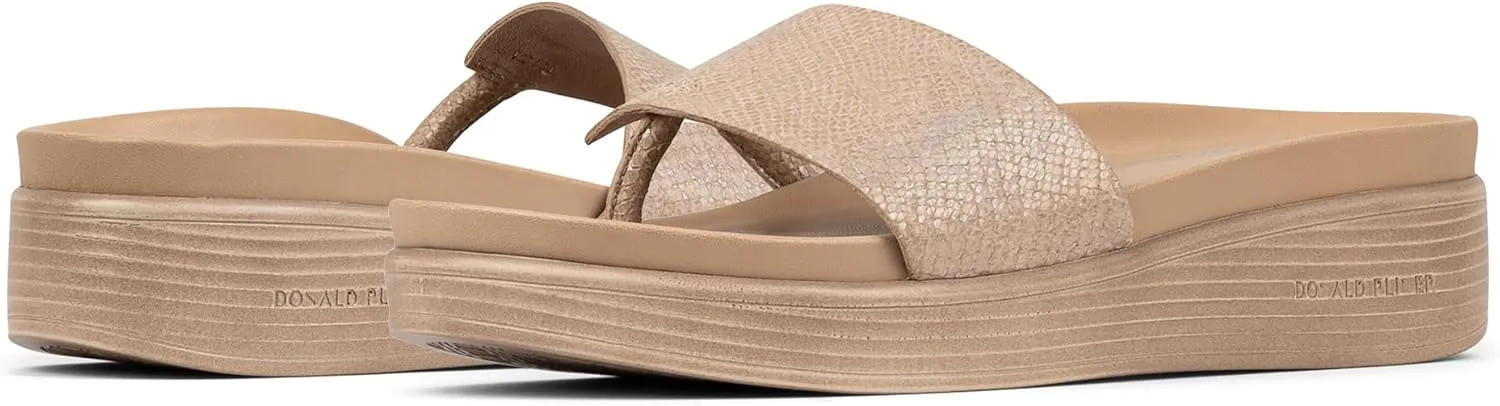 Donald Pliner Women's Fifi Slide Sandals, Women's Summer Sandals, Women’s Shoes, Comfortable Open-Toe Casual Flats