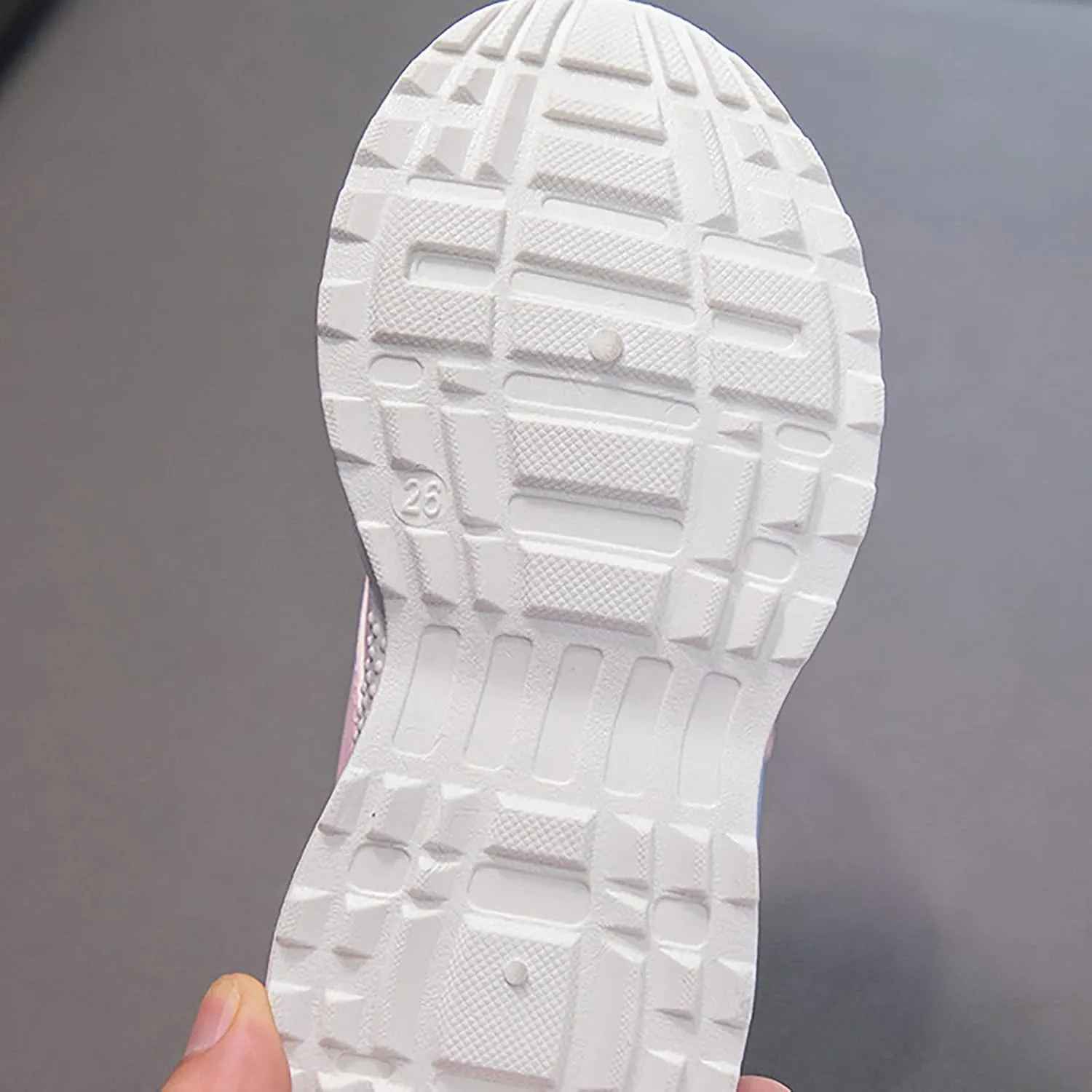 Fashion All Seasons Children Sports Shoes Girls Boys Flat Sole Thick Sole Non Slip Comfortable Casual Girls Sneaker