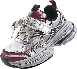 Fashion All Seasons Children Sports Shoes Girls Boys Flat Sole Thick Sole Non Slip Comfortable Casual Shoes Kids Size 13