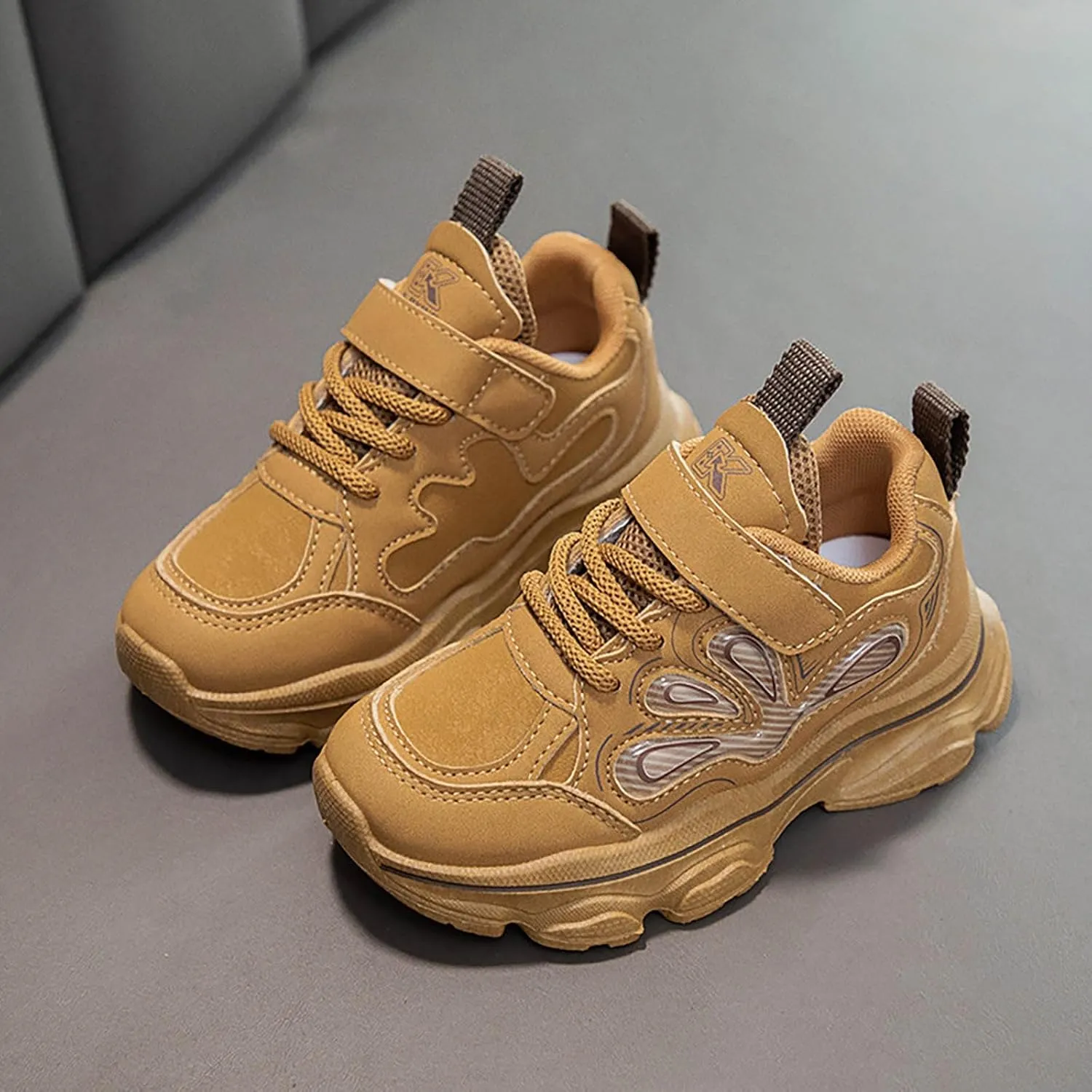 Fashion All Seasons Children Sports Shoes Girls Boys Flat Sole Thick Sole Non Slip Comfortable Casual Shoes of Girls
