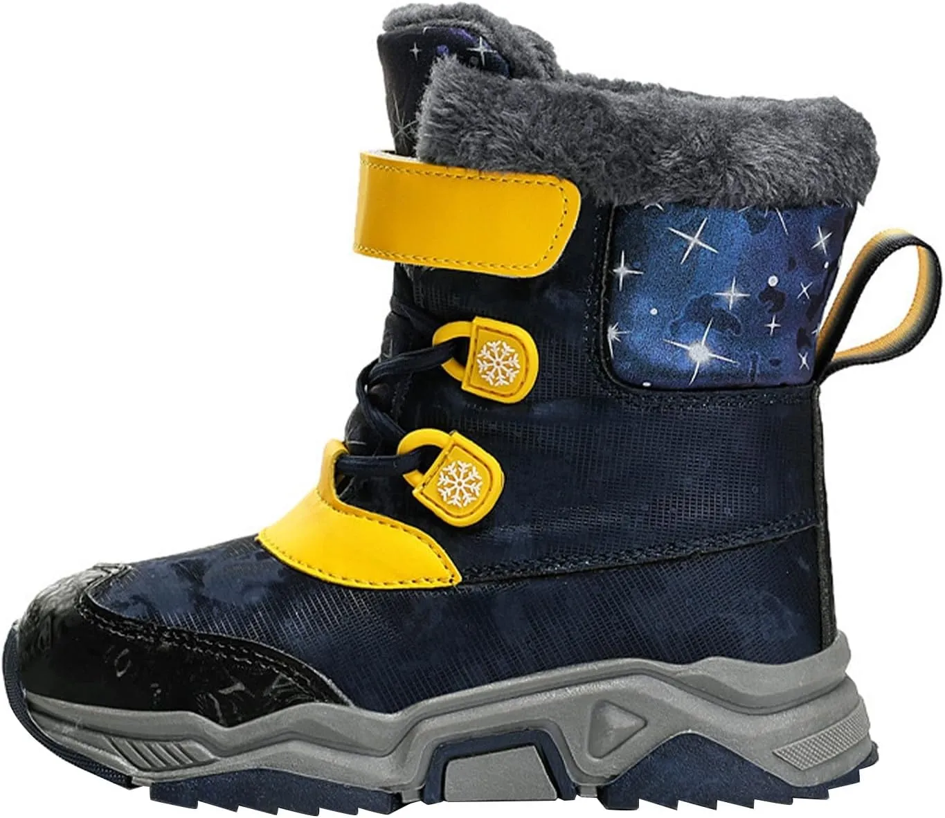 Fashion Big Kids Winter Water Proof Flat Keep Warm Snow Boots Comfortable Mid Boots Shoes Shoes Girls Knee High Boots