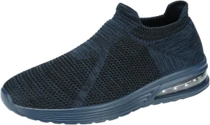 Fashion Summer Men Mesh Breathable Comfortable Air Cushion Sole Casual Slip On Sneaker Rack for Men Bedroom Wall