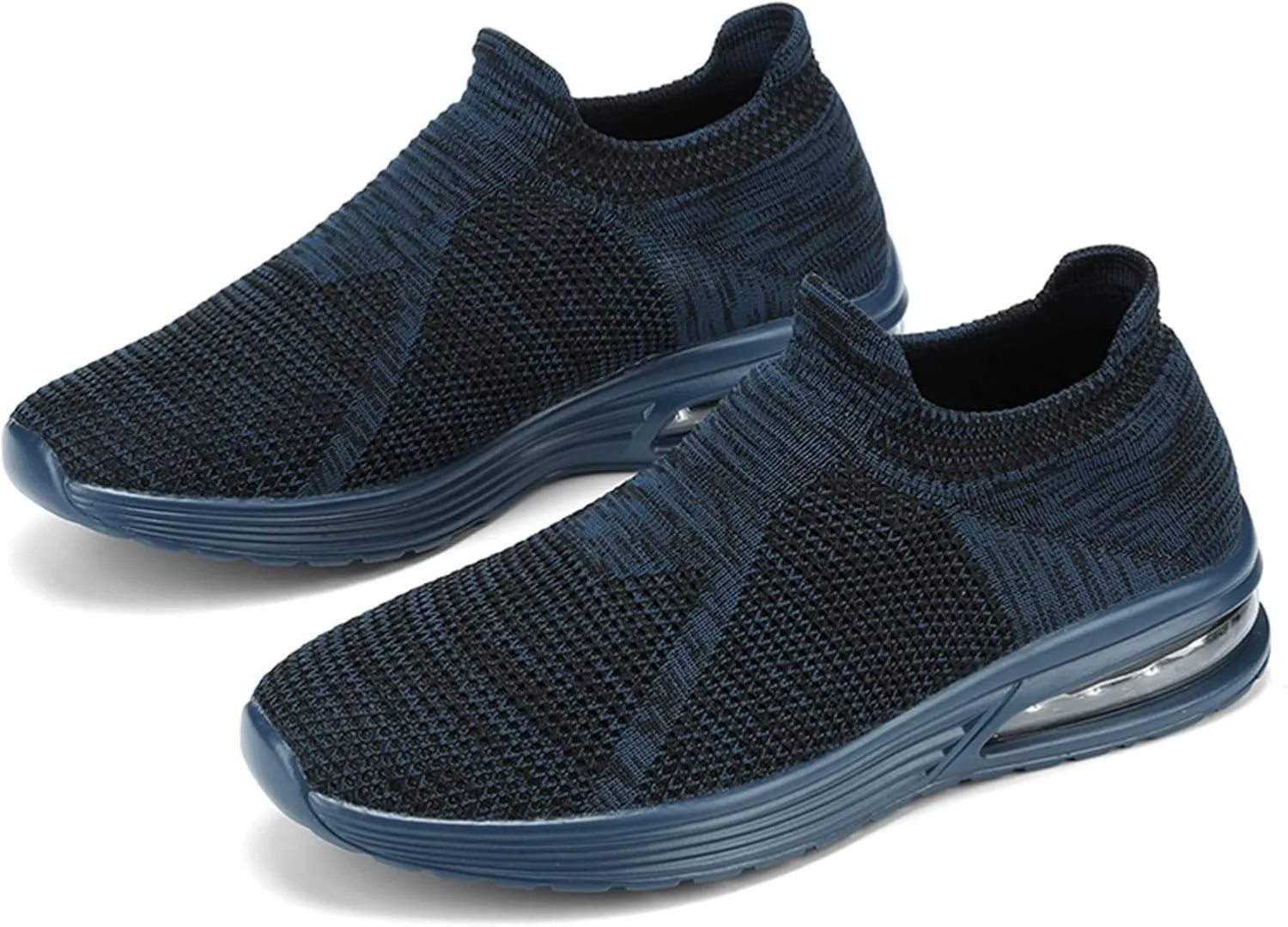 Fashion Summer Men Mesh Breathable Comfortable Air Cushion Sole Casual Slip On Sneaker Rack for Men Bedroom Wall