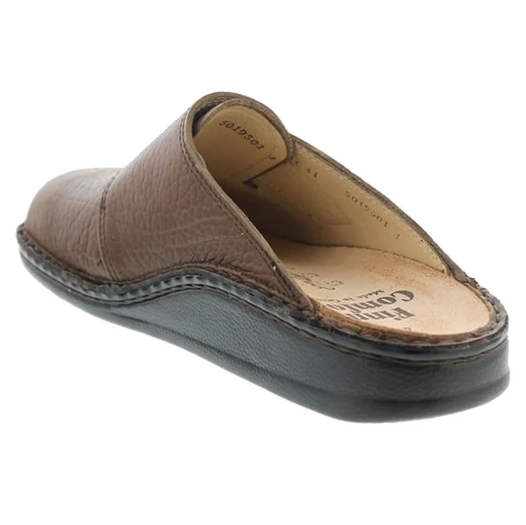 Finn Comfort Amalfi Leather Unisex Slip-On Sandals