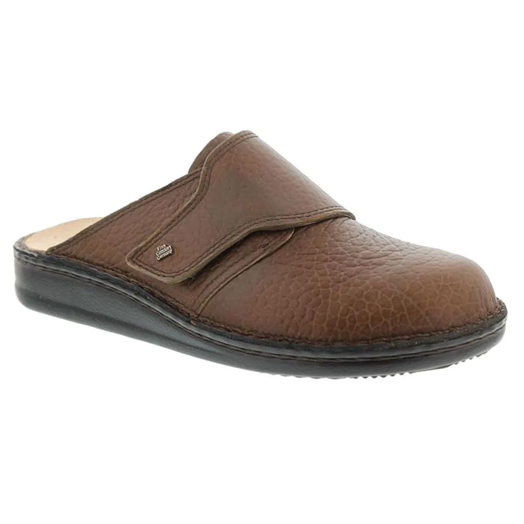 Finn Comfort Amalfi Leather Unisex Slip-On Sandals