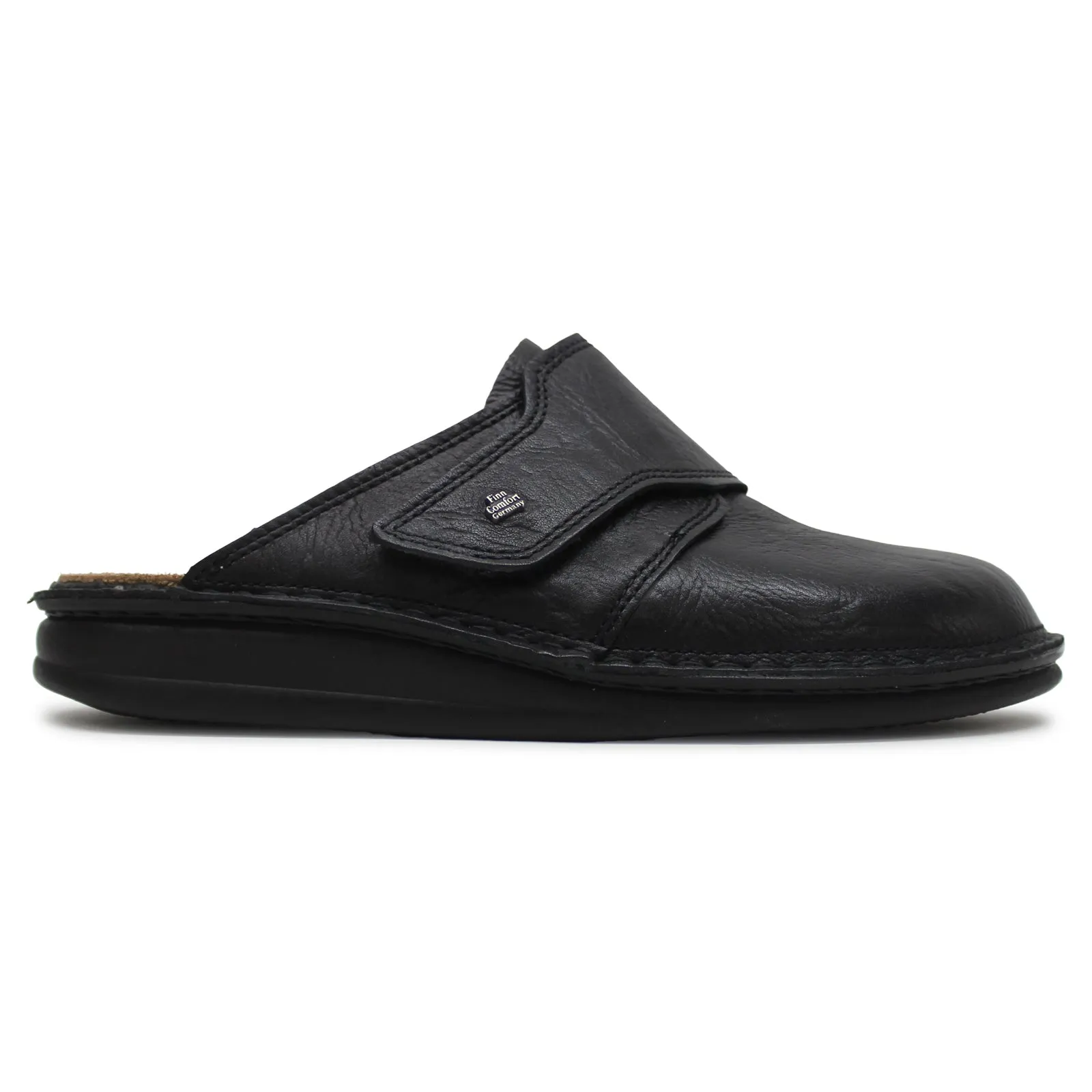 Finn Comfort Amalfi Leather Unisex Slip-On Sandals