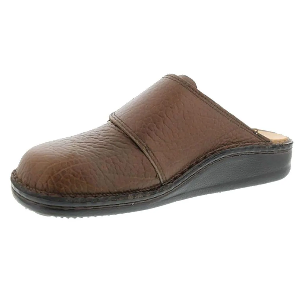 Finn Comfort Amalfi Leather Unisex Slip-On Sandals