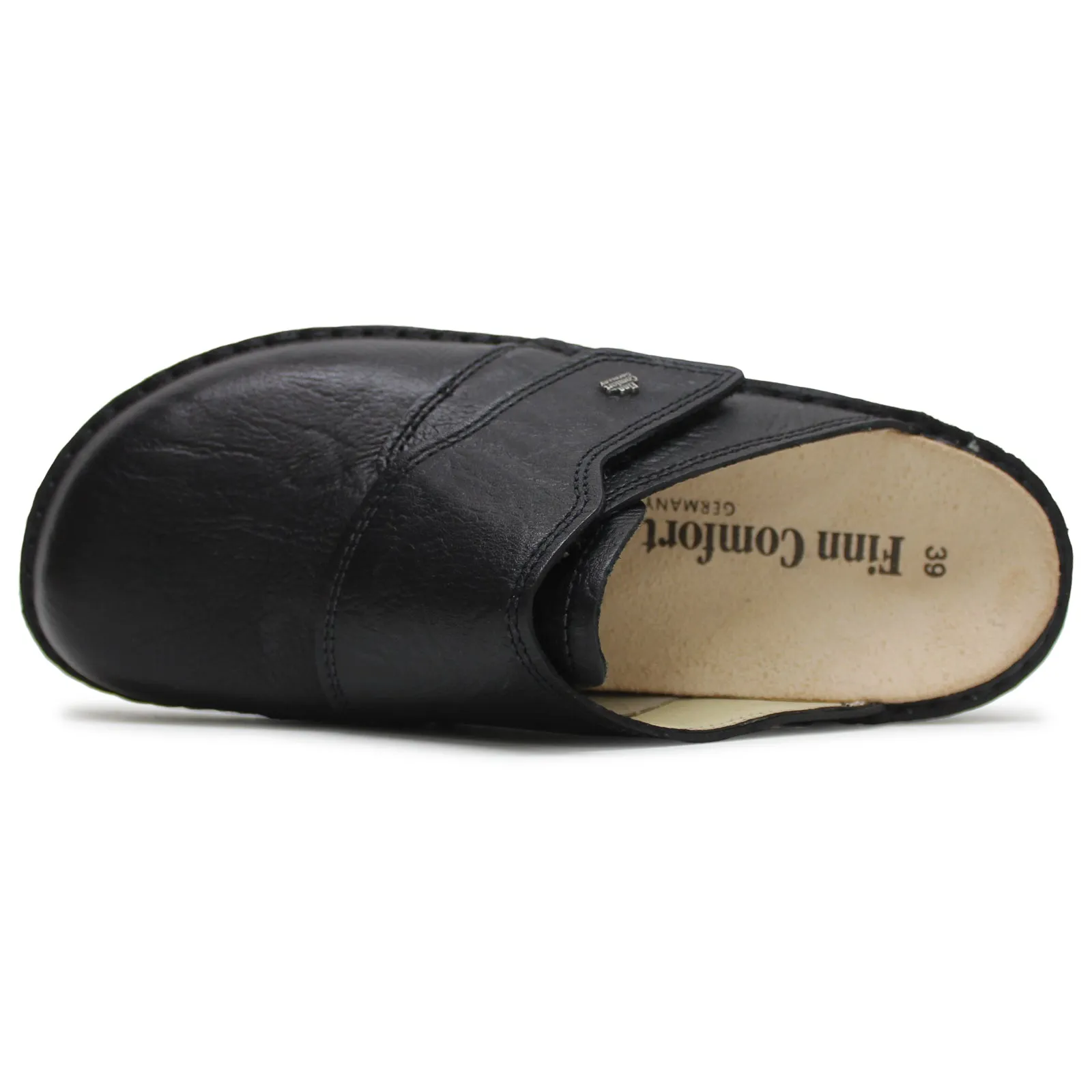 Finn Comfort Amalfi Leather Unisex Slip-On Sandals