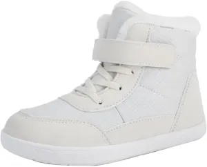 Fuzzy Lined Warm Snow Booties For Childrens Boys Girls Kids Open Toe Leather Soft Sole Boots Shoes Non Slip Sneaker