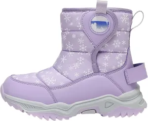 Girls Boys Snow Boots Outdoor Warm Comfortable Non Slip Mid Calf Padded Small Big Kids Winter Girls Cute Winter Boots