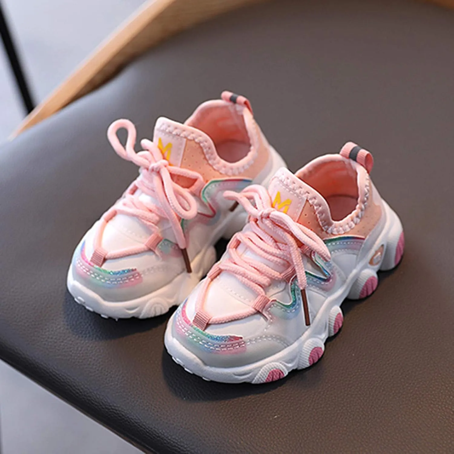 Girls Sneakers,Sequins Sport Bowknot Run Bling Crystal Baby Girls Boys Children Shoes Baby Shoes Baby Shows
